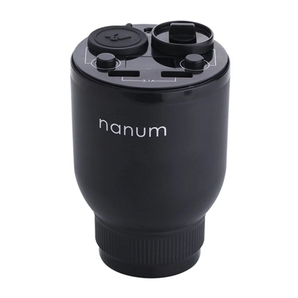 

Car Air Humidifier Dual USB Charger Magic Cup Multifunction Auto Air Purifier Aroma Diffuser Aromatherapy Car Cigarette Lighter
