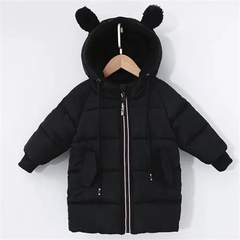 

New Children 's Clothing Boys And Girls Winter Jacket In The Long Section Down Jacket Baby Infant Down Jacket Winter Coat Girl