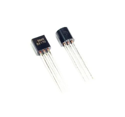 

10PCS NEW BS170 MOSFET N-CH 60V 500MA TO-92