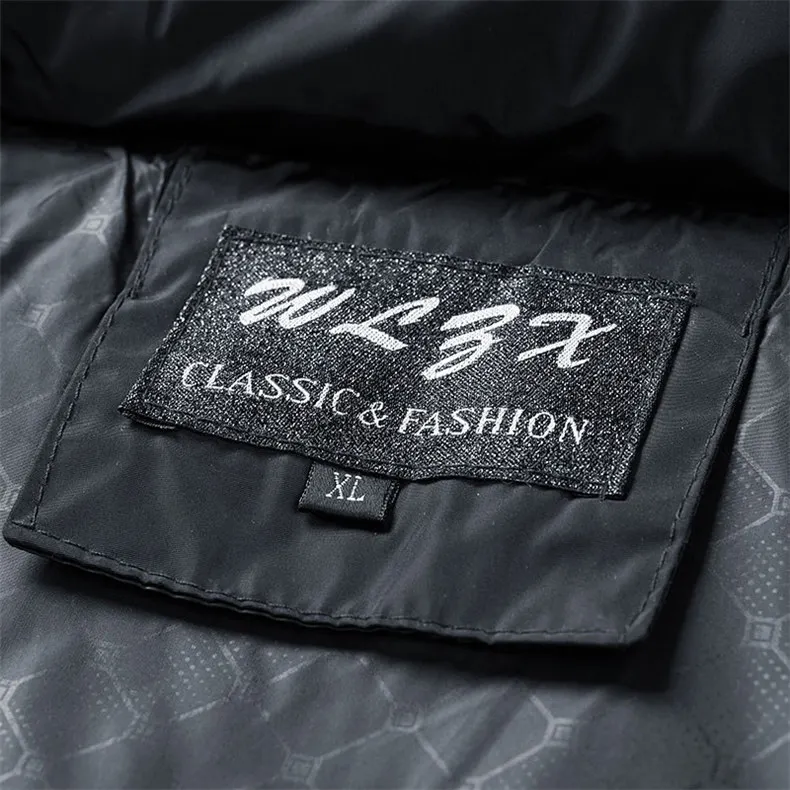 Men Jacket Coats Windproof Winter Warm Long Padded Coat Men Autumn Youth Thick Velvet Hooded Jacket Male Drop-ship Plus Size 4XL 14