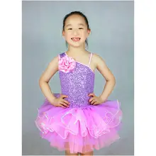 Новинка года; профессиональное акриловое балетное платье-пачка для девочек; Детское трико; торжественное платье; Свадебный костюм принцессы с цветочным узором для девочек; 8023