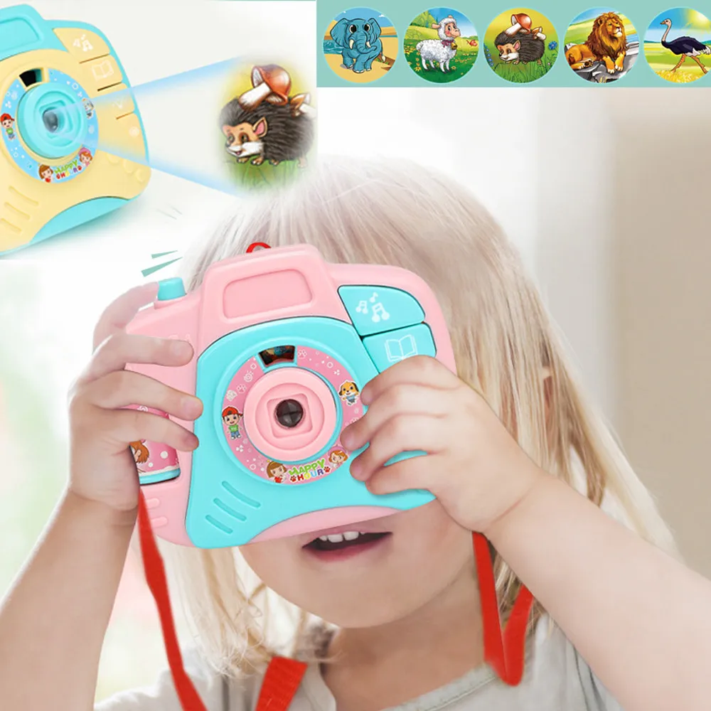 May Baby #5001 Creative Kids Projection Simulation Camera Intellectuall Toys Children Learning Study Toy Drop Shopping