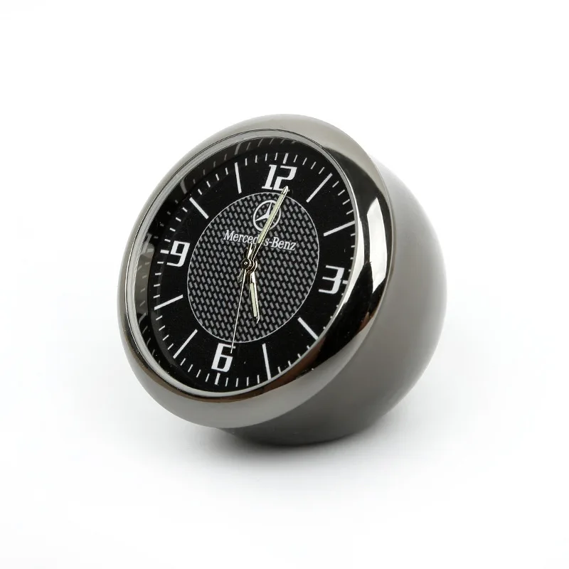 

Car Ornament Automotive Clock Auto Watch Automobiles Interior Decoration Stick-On Clock Ornaments Accessories Christmas Gifts