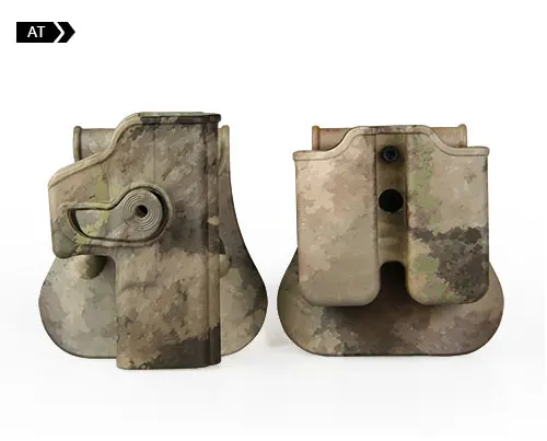 

Tactical gun Holster Military Airsoft Hunting Belt Holster Pistol Holster Case For Glock 17 AT camouflage color gz70034AT