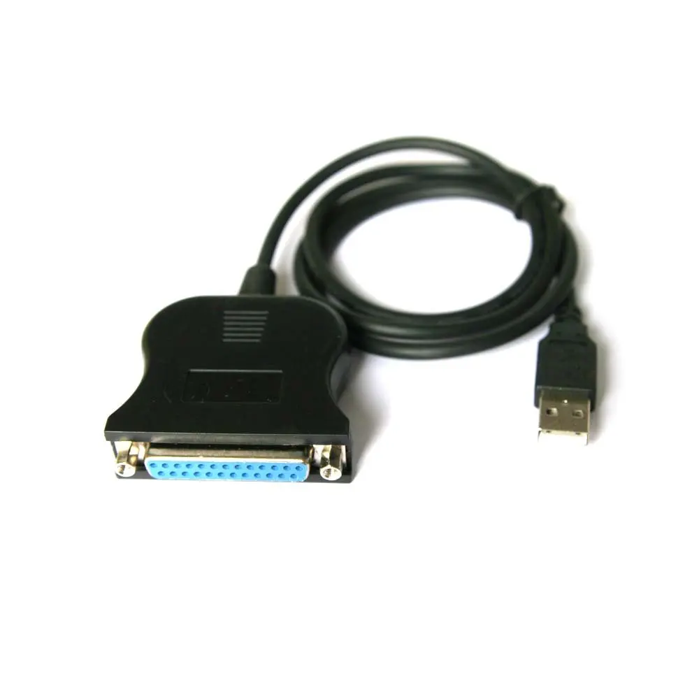 Определяется через usb. Кабель db25 (m)cn36 (m) 3м. lpt centronics db-25 переходник на hdmi. интерфейс db25. контроллер lpt usb.