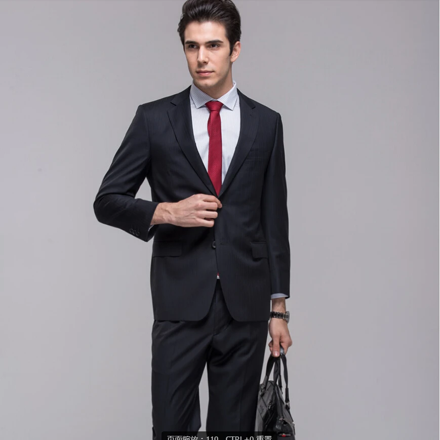 New Design 2015 Custom Made Mature Men's Suits Wedding Wear Coat and ...