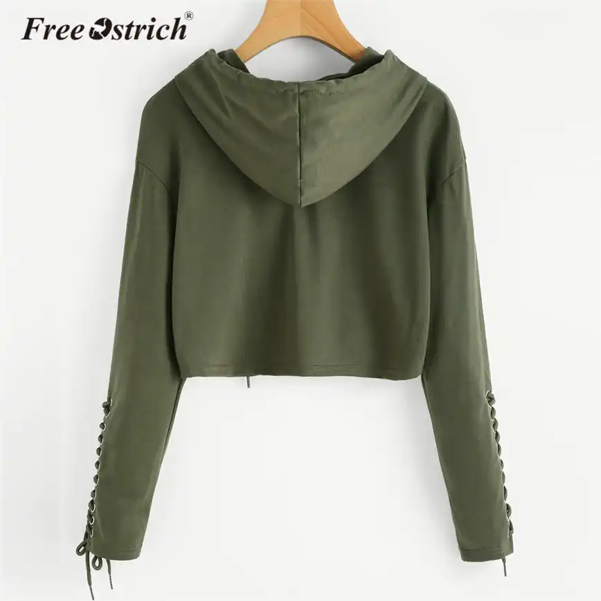 Bezpłatne struś bluza bluzy z długim rękawem Sudadera Mujer Jumper kobiety odzież bluza Tumblr sweter Crop Top No13 Bezpłatne struś bluza bluzy z długim rękawem Sudadera Mujer Jumper kobiety odzież bluza Tumblr sweter Crop Top No13