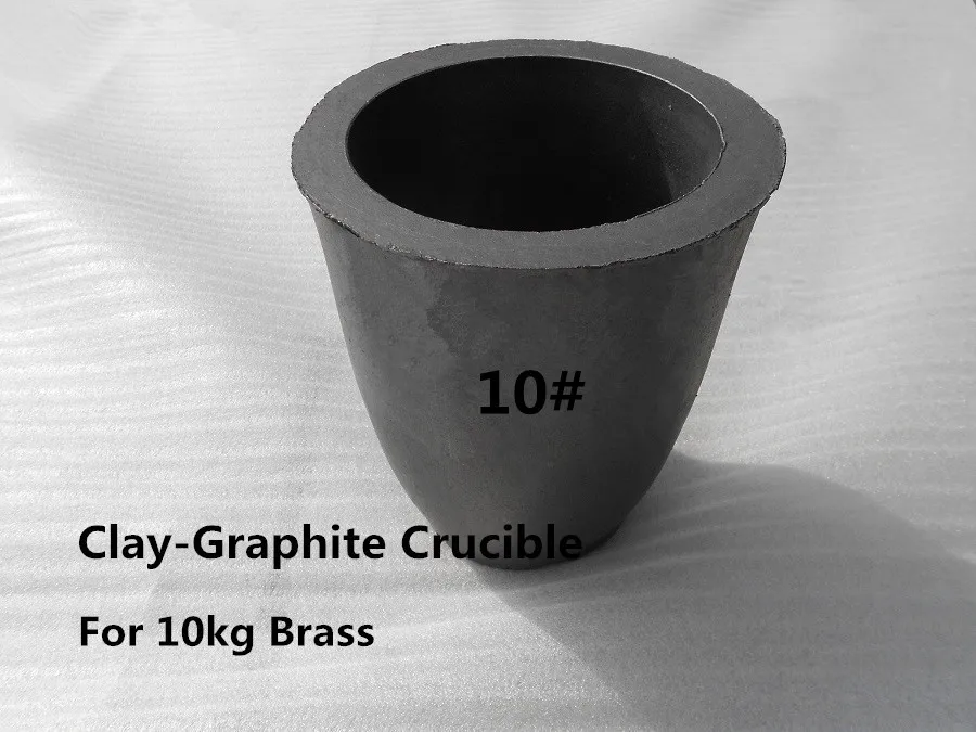 10 Clay-Graphite Crucible melting pot