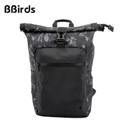 BBirds для мужчин 15 дюймов ноутбука рюкзаки мужской непромокаемая модная школьная сумка Камуфляж