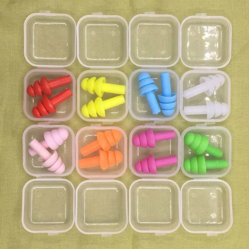 5Pair Noise Cancelling Hearing Protection Earplugs Anti Snoring Reusable Silicone Ear Plugs for Adult And Kids Study Sleep | Багаж и сумки