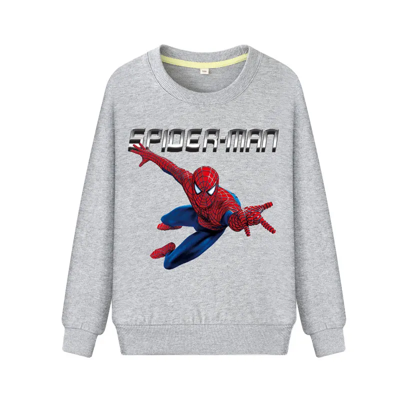 Boys Girls Long Sleeve Hoodies Costume Clothing Children Spidenman Print Hoodie Coats Kids Baby Casual Pullover Sweatshirt WK133 (3)