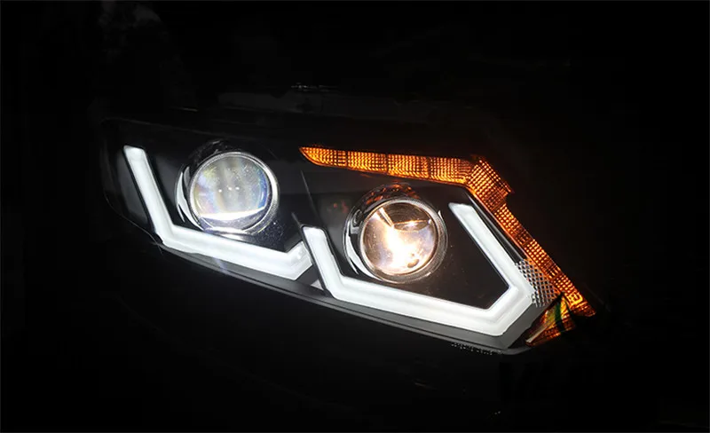Vland завод для автомобильных головных ламп Nissan X Trail светодиодный светильник 2014 2016