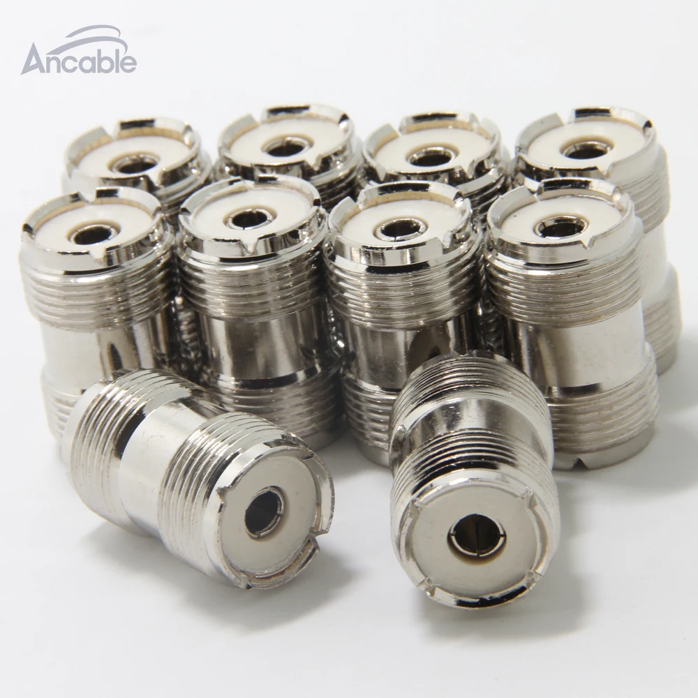 Коаксиальный переходник UHF SO 240 Female to коннектор для любительской радиоантенны 10