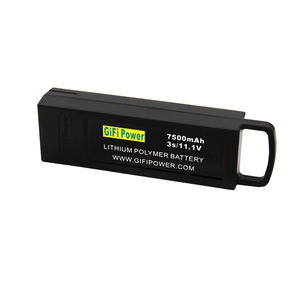1 шт. 11 V 7500mAh 3S Flight lipo battery для Yuneec Q500 4K Typhoon RC Drone высокая емкость part|Детали и
