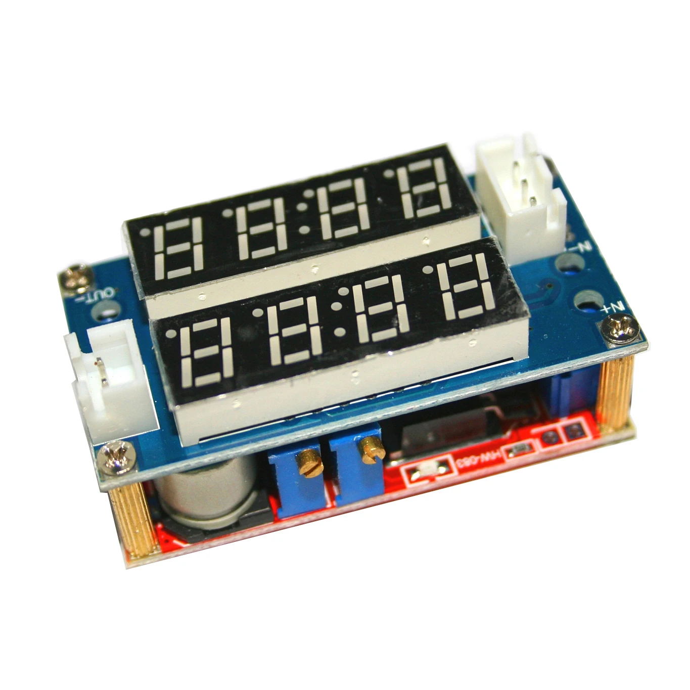 

2 in 1 XL4015 5A Adjustable Power CC/CV Step-down Charge Module LED Driver Voltmeter Ammeter Constant current constant voltage