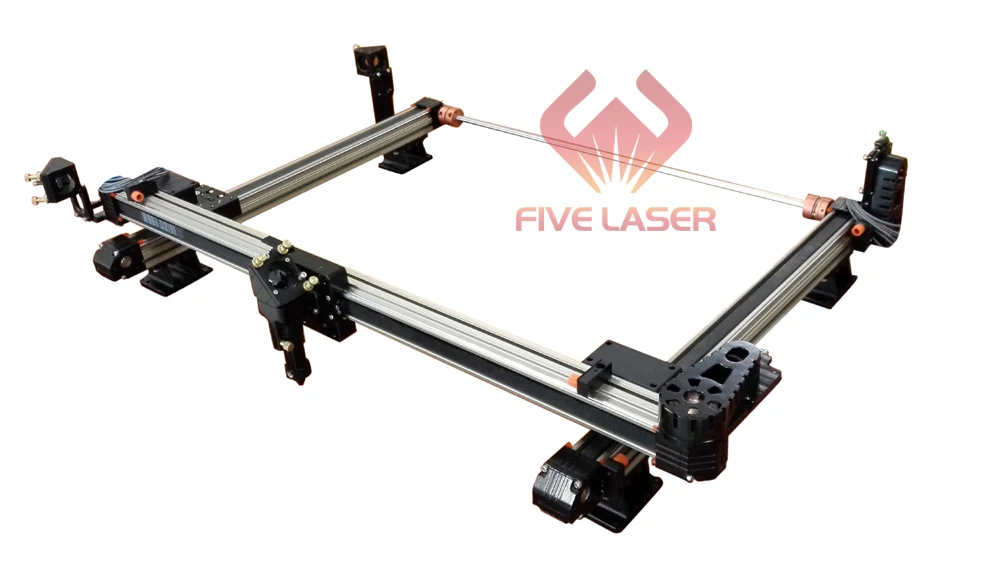 900mm by 600mm laser motion kit linear guide system