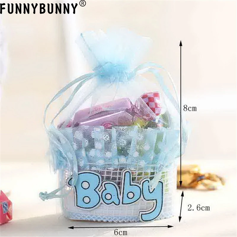 FUNNYBUNNY конфетная коробка подарочные сумки для мальчиков и девочек детский душ