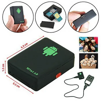 

100pcs Mini A8 Portable Smart Wireless Anti-Lost Anti-Theft Alarm Locator Real-Time GSM/ GPRS/ GPS Tracking Power Tracking