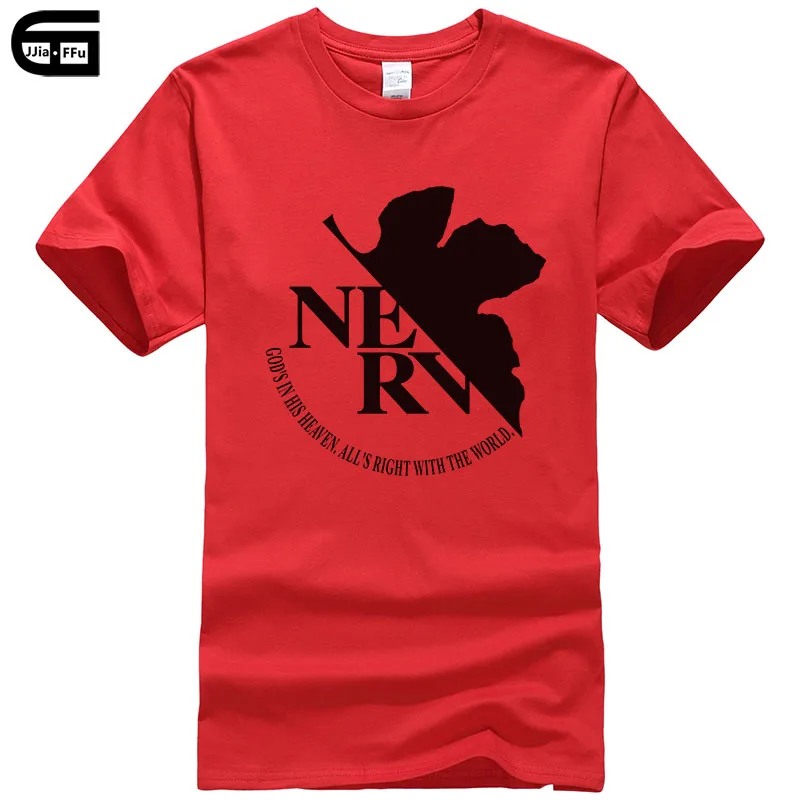 Evangelion Nerv T-Shirt tee cosplay manga anime womens ladies