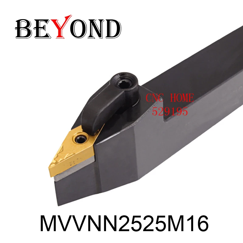 MVVNN2525M16 metal Lathe Cutting Tools cnc Turning Tool lathe Machine Tools External Tool Type 
