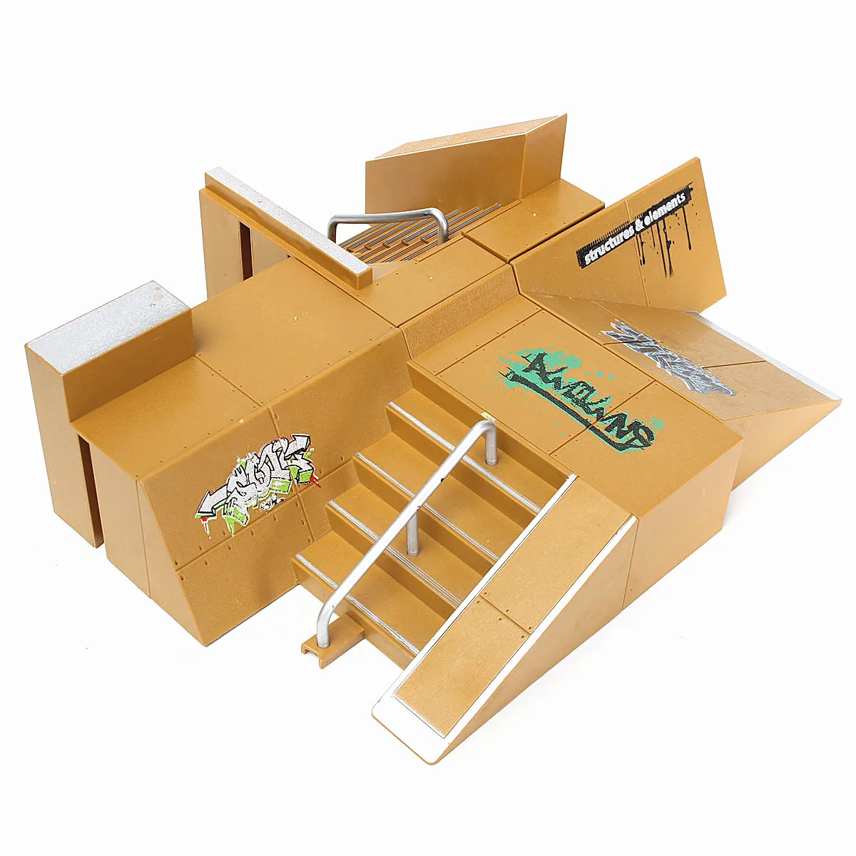 92D Skate Park Kit рампы для Tech Deck Fingerboard отличный подарок любителей экстремальных видов