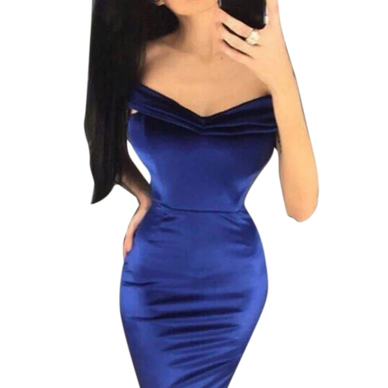 Women's Dress Woman Off Shoulder Velvet Party Cocktail Dresses Female Casual Sexy Elegant Dress Slim Bodycon Fashion Vestidos