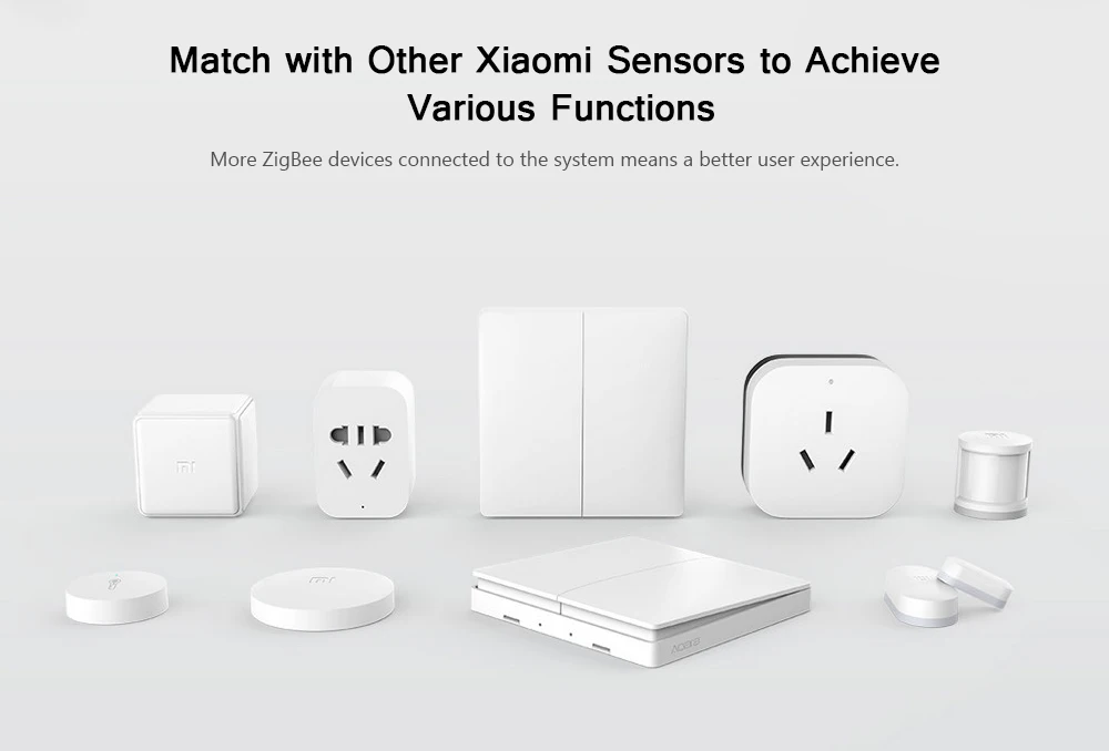 Умный Домашний Светильник Xiaomi Aqara Mijia с одним пожарным проводом ZigBee, беспроводной ключ, настенный выключатель через приложение для смартфона