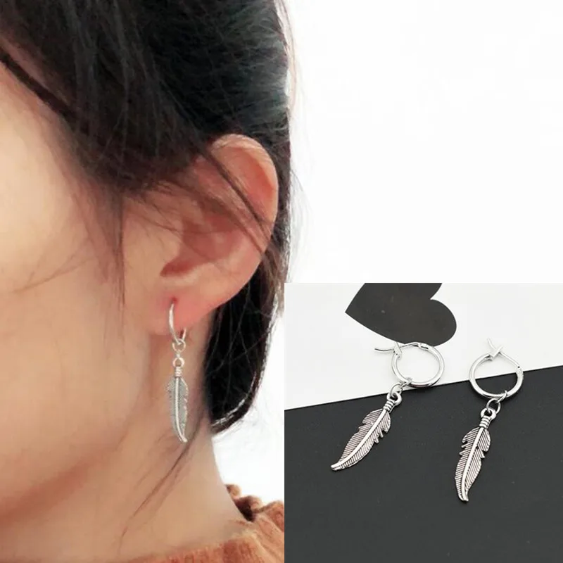 

2pcs/lot KPOP Bangtan Boys Album JIMIN Wing drop Earrings Korean Fashion Jewelry Accessories For Mens And Womens Earring