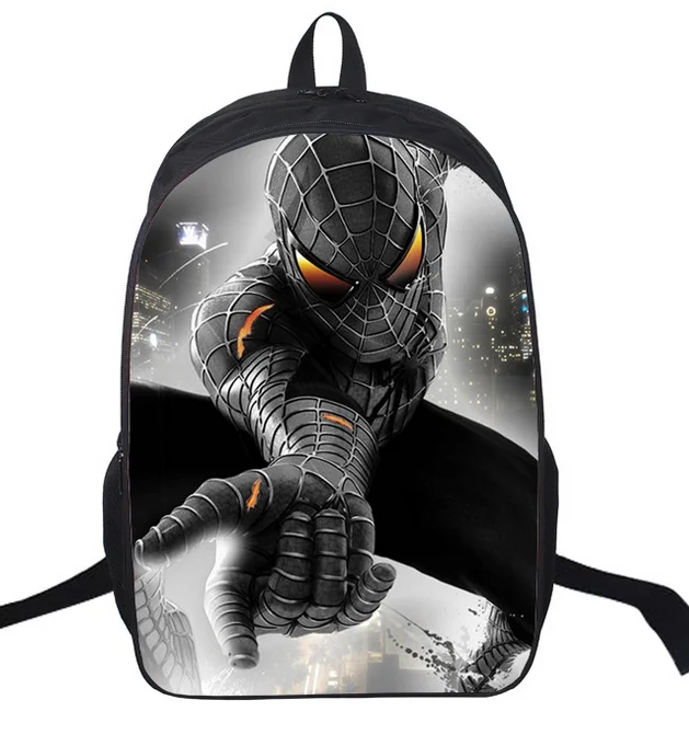 

16 Inch Spiderman Children School Bags For Boys Orthopedic Backpacks Child Boy Book Bag Satchel Knapsack Mochila