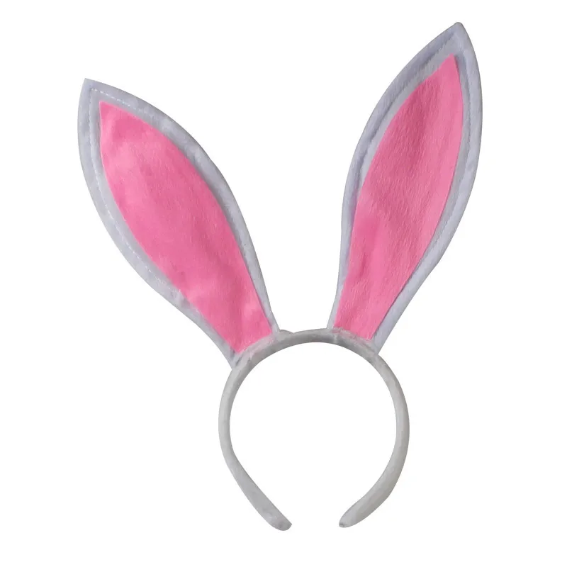 DondPO Headbands Cute Rabbit Ear Headband with LED Illuminate Head Wrap Hair Accessories for Women and Grlis