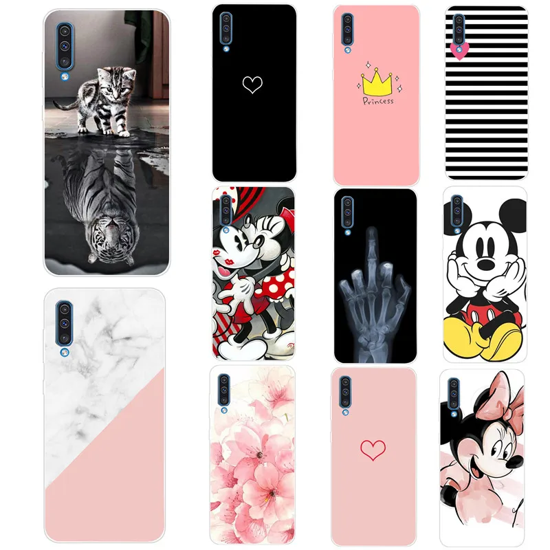 

Case For Samsung A50 Case Soft Silicone Back Cover Phone Case For Samsung Galaxy A50 A 50 SM-A505F A505 A505F A20 A30 Capa