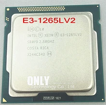 INTEL MB SmartCache E3-1265LV2 2.50GHZ Quad-Core 8 E3 1265L V2 HD Graphics 2500 TPD E3-1265L V2 DDR3 1600MHz LGA1155 45W 1 W ano