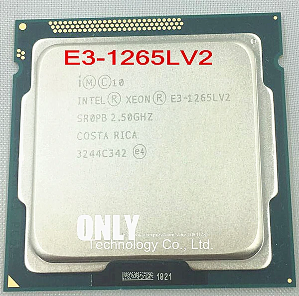 

INTEL E3-1265LV2 2.50GHZ Quad-Core 8MB SmartCache E3 1265L V2 HD Graphics 2500 E3-1265L V2 DDR3 1600MHz LGA1155 TPD 45W 1 year W