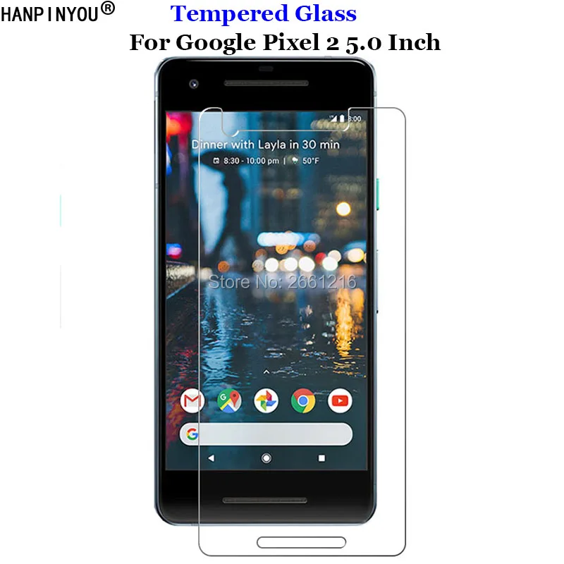 For Google Pixel2 Front Tough Tempered Glass 9H 2.5D Premium Screen Protector Protective Film Guard Shield Pixel 2 5.0" | Мобильные