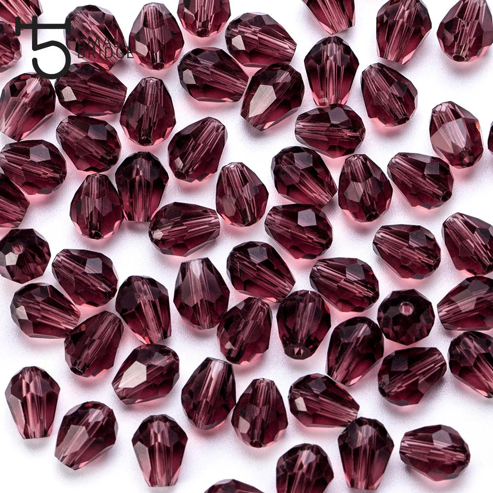 Teardrop Glass Beads (3)