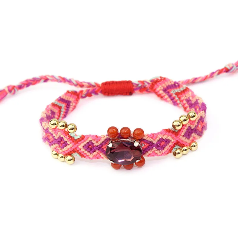 35 Braccialetti Amicizia In Corda Intrecciata - Regolabili, Colorati, Unisex - Per Donne E Uomini - Foto 5