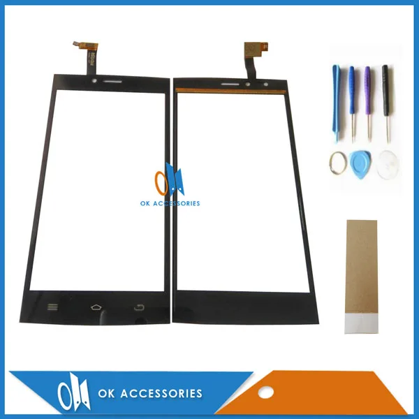 

High Quality 5.0 Inch Black Color For THL T6 T6S Touch Screen Digitizer With Tools & Tape 1PC/Lot
