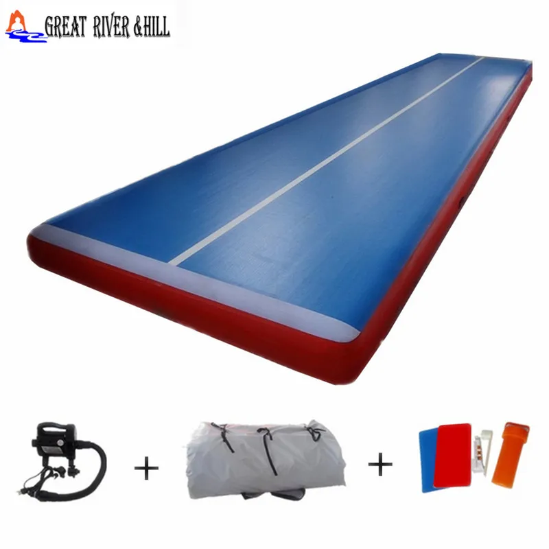 8mx2m inflatable air track jumping gym mat PVC materialin Gymnastics