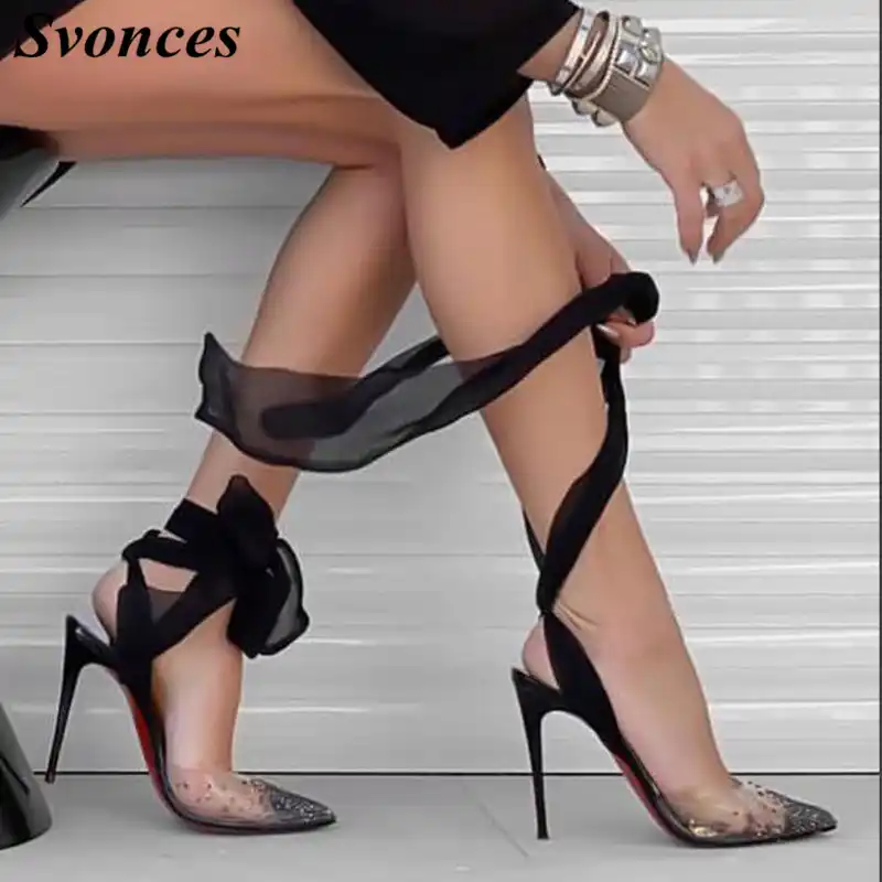 slingback strappy heels