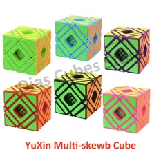 YuXin мульти-XieZhuan черный/фиолетовый/красный/синий/зеленый/розовый волшебный куб скорость Cubo Magico профессиональные забавные игрушки для детей