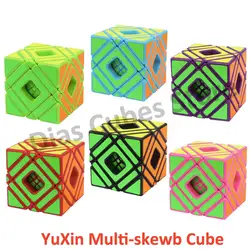 YuXin Multi-XieZhuan черный/фиолетовый/красный/синий/зеленый/розовый магический куб скорость Cubo Magico Professional забавные игрушки для детей