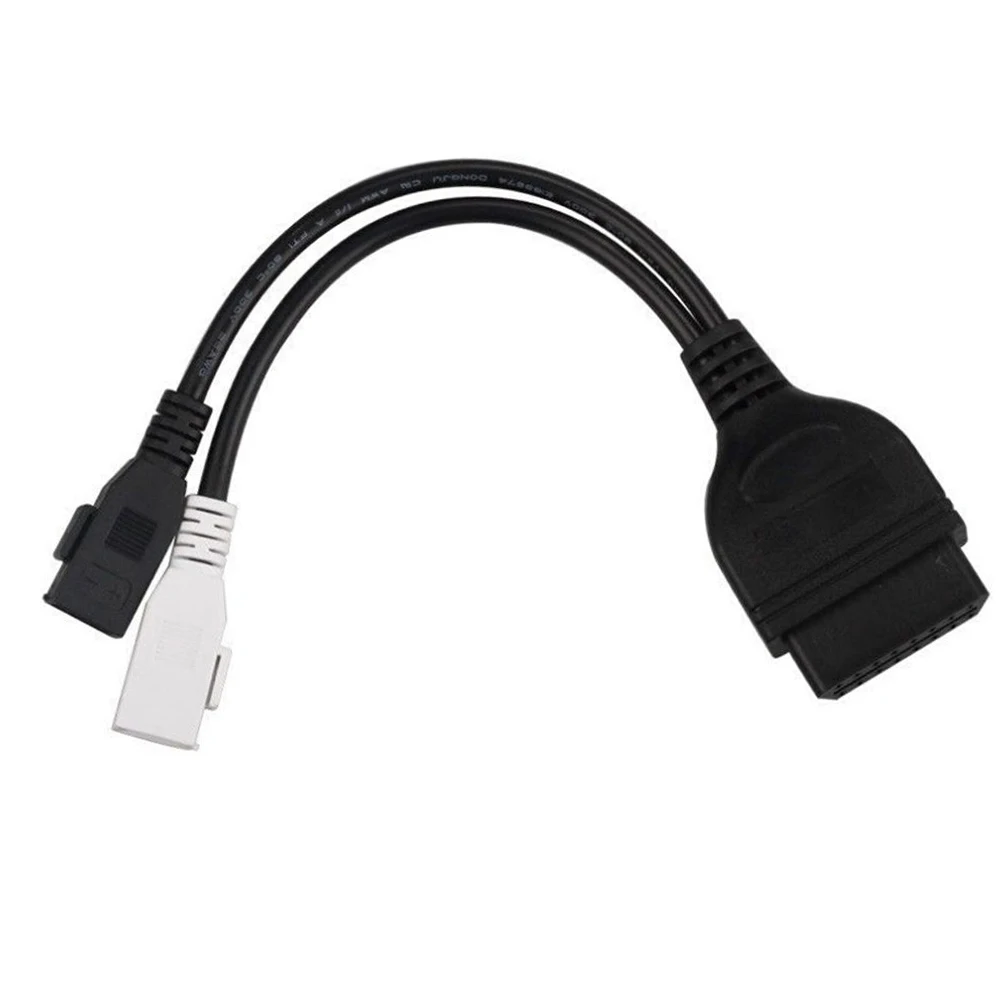 OBDF-AUDI2 + 2 для AUDI 2x2 до 16 Pin OBD автомобиля диагностический кабель 16pin OBD2 Vag ККЛ obdii