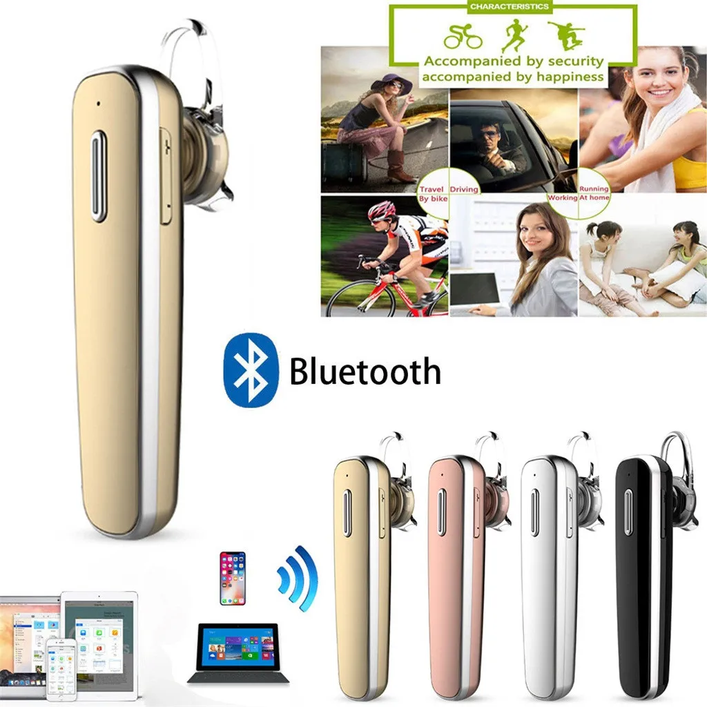 

Universal Wireless Bluethooth Earbuds Earphone Long Standby Headphone For Apple Bluetooth Smart Watch Sport Pedometer