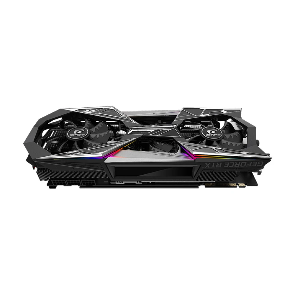 Красочная видеокарта GeForce RTX 2080Ti Vulcan X OC GPU GDDR6 11G 1770Mhz 2080 Ti графическая карта Nvidia карта TU102 HDMI USB порт