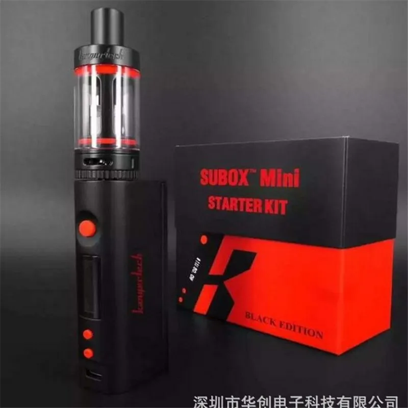 100% оригинал Kanger subox мини стартовый комплект 4 5 мл миниатюрный клиромайзер 50 Вт