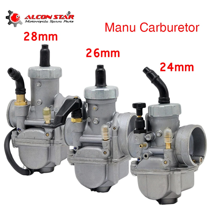 

Alconstar PE24 PE26 PE28 Manu Carburetor Carb Cable Chock For Keihin ATV Pit Bike 100cc 125cc 150cc Scooter Motorcycle