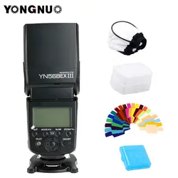 YONGNUO YN568EX III вспышки ttl Беспроводной HSS flash Speedlite для Canon Nikon DSLR Камера Совместимость YN600EX-RT II YN568EXII