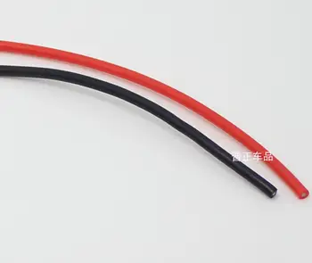 

10m/Lot Red 16AWG Rubber wire Retardant high temperature Car modification wire 1.309 square wiring harness
