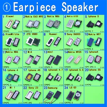 

JCD Earpiece Speaker Earphone Receiver For All Brand Cell Phone Common Universal Used