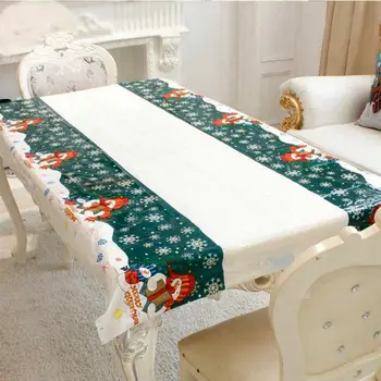 

Waterproof Decorative Table Cloth PVC Lace Tablecloth Dining Table Cover For Christmas Kitchen Home Hotel Decor